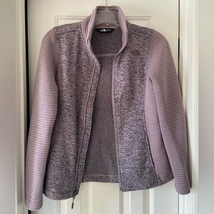 North Face full zip fleece jacket
